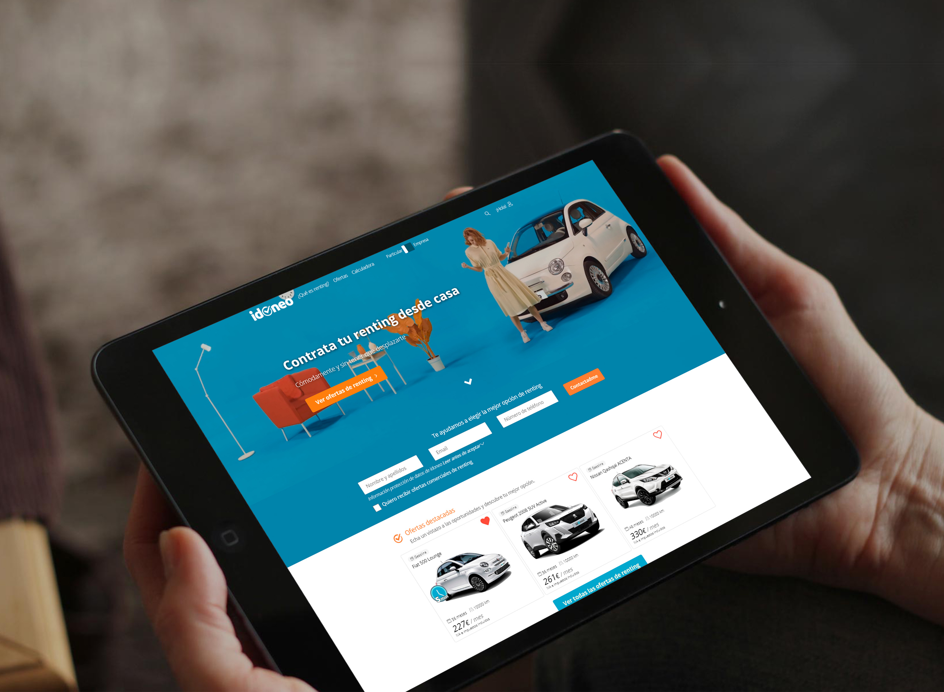 Idoeno.com prevé para 2021 una facturación de 1.3 millones de euros y alcanzar los 3.000 coches en flota.