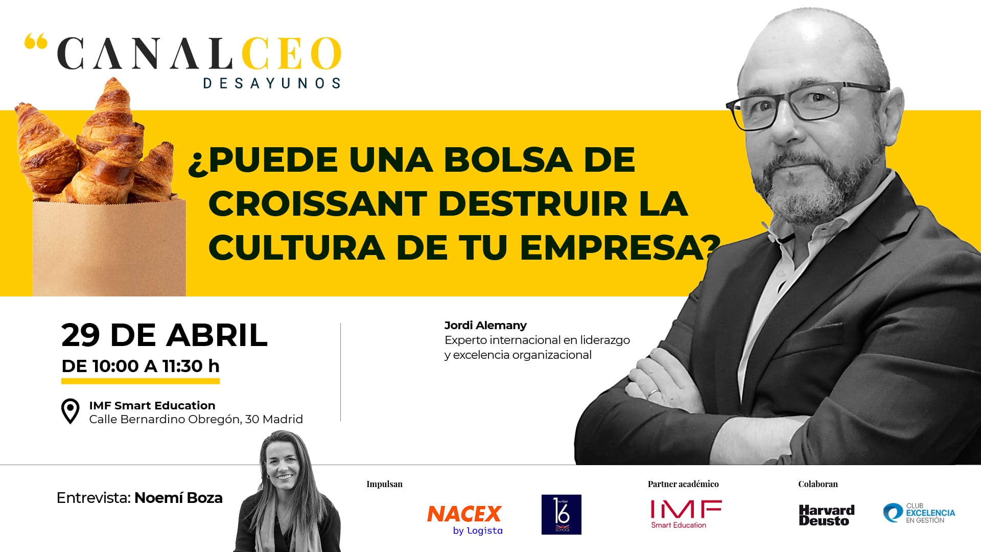 29 ABRIL | ¿Te vienes a desayunar con Jordi Alemany?