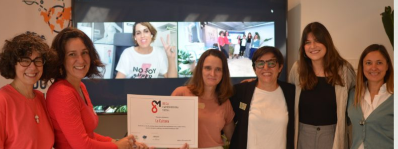 Las fundadoras de La Cultora ganan la 2ª edición de la Beca 8M Emprendedora Social de Triple Ferraz