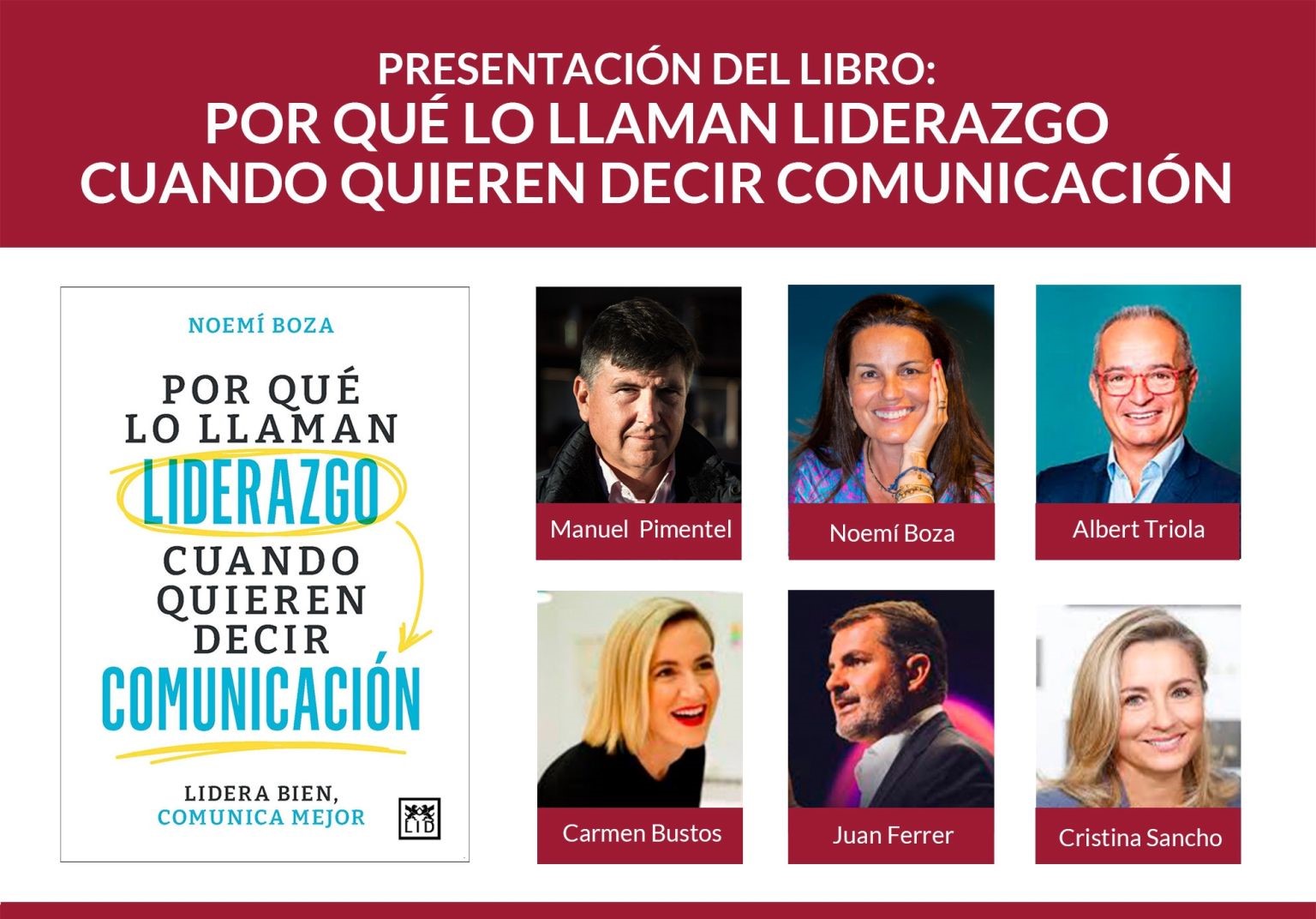 ¿Por qué lo llaman liderazgo... cuando quieren decir comunicación?