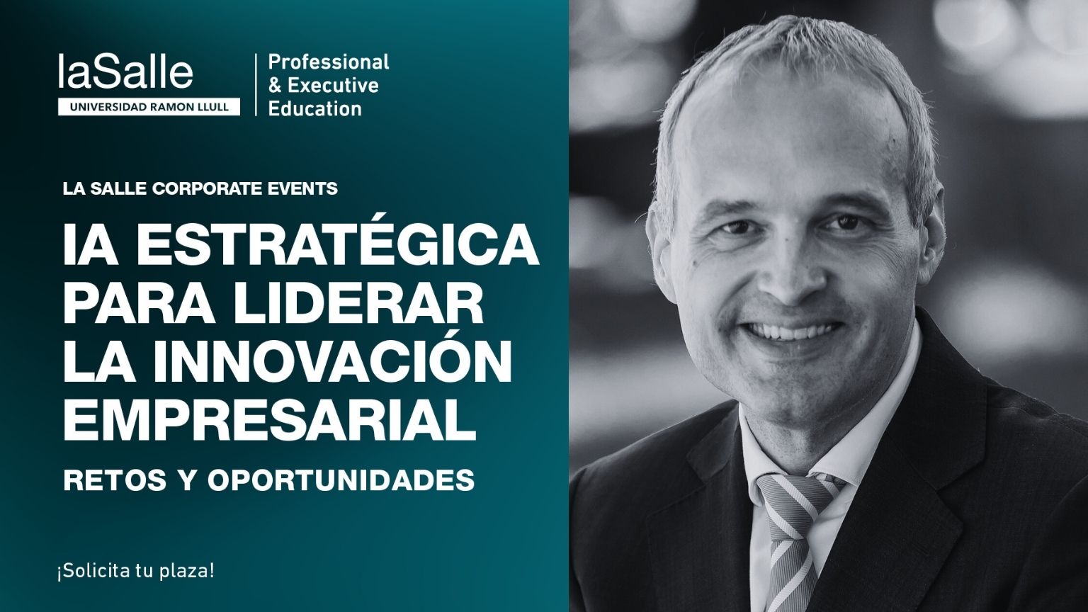 Josep María Ribes, director del observatorio IA, La Salle. IA Estratégica para liderar la innovacióm empresarial.