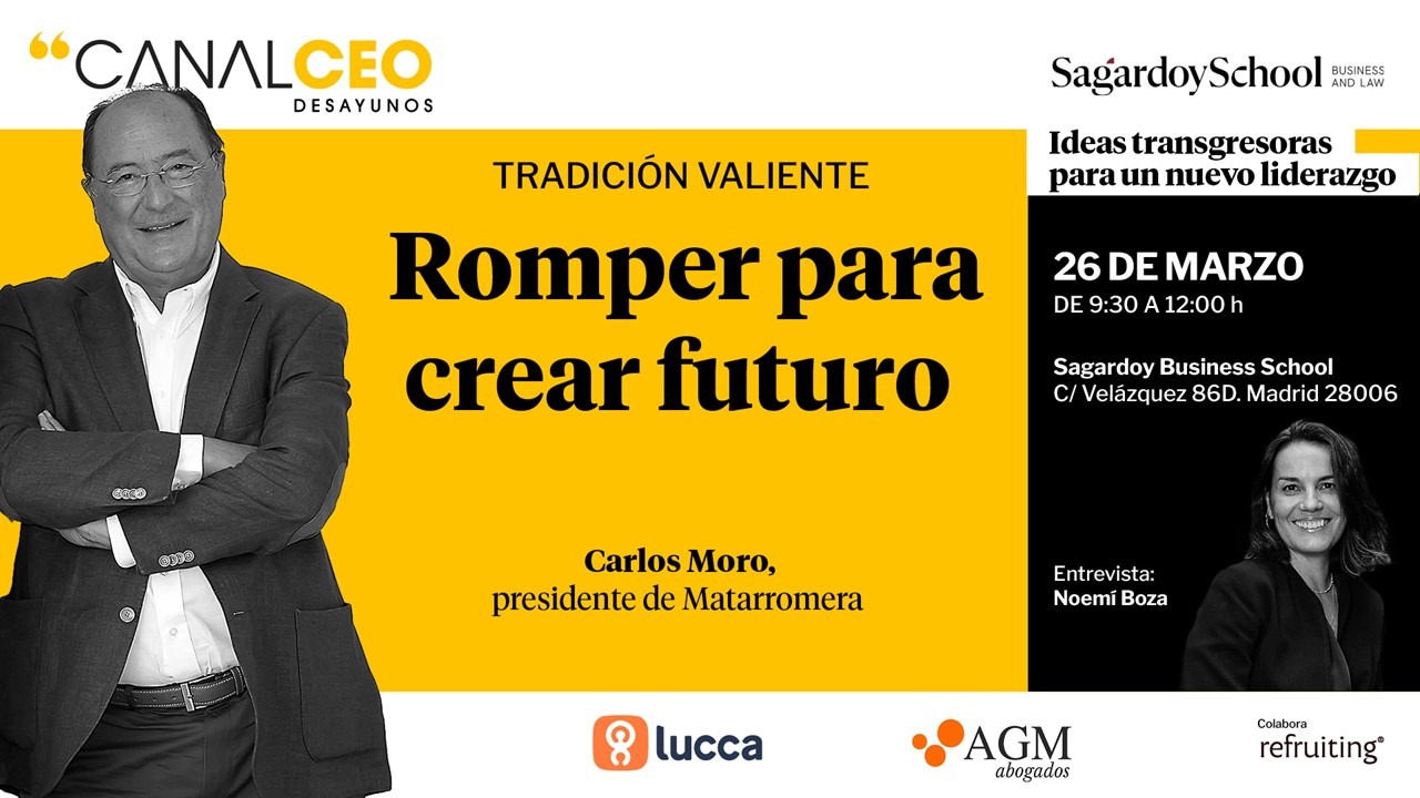 ¿Te vienes a desayunar con Carlos Moro?