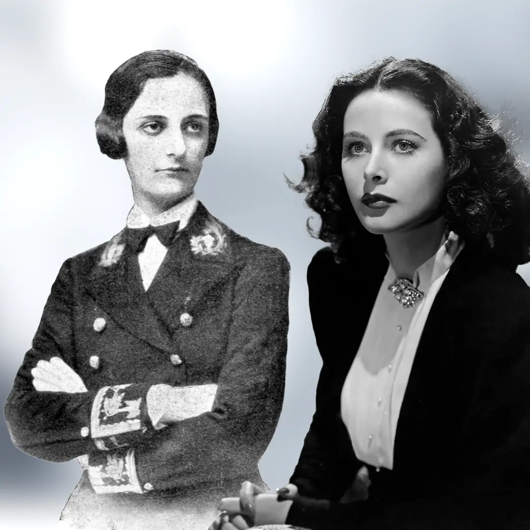 Hedy Lamarr & Pilar Careaga