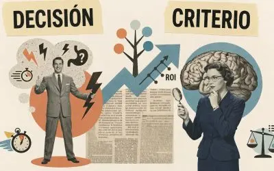 Has delegado decisiones, pero no criterio