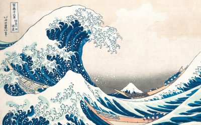 Todos remamos en la ola de Hokusai