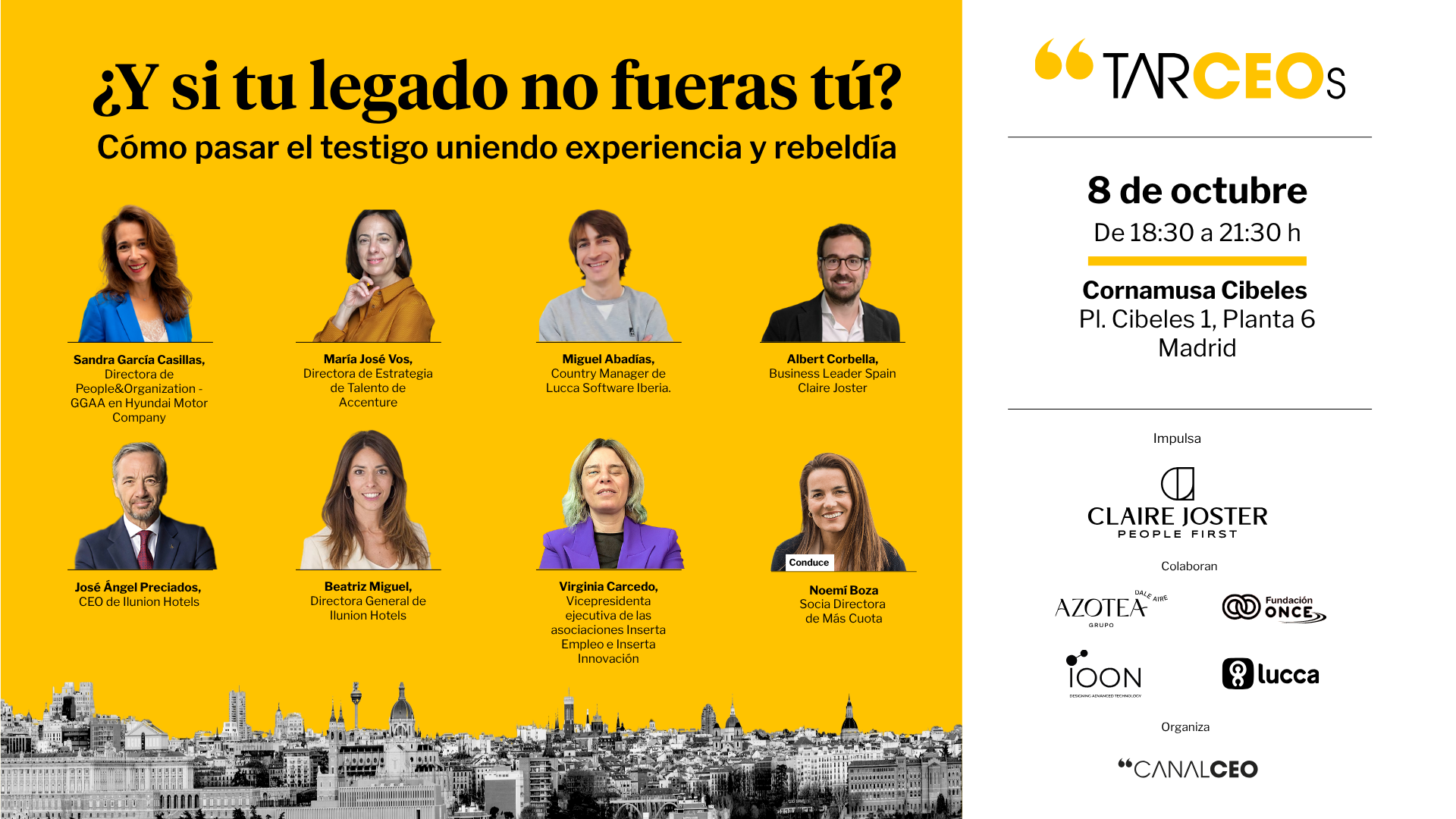 8 de octubre: el último TARCEO del año te espera en Cibeles