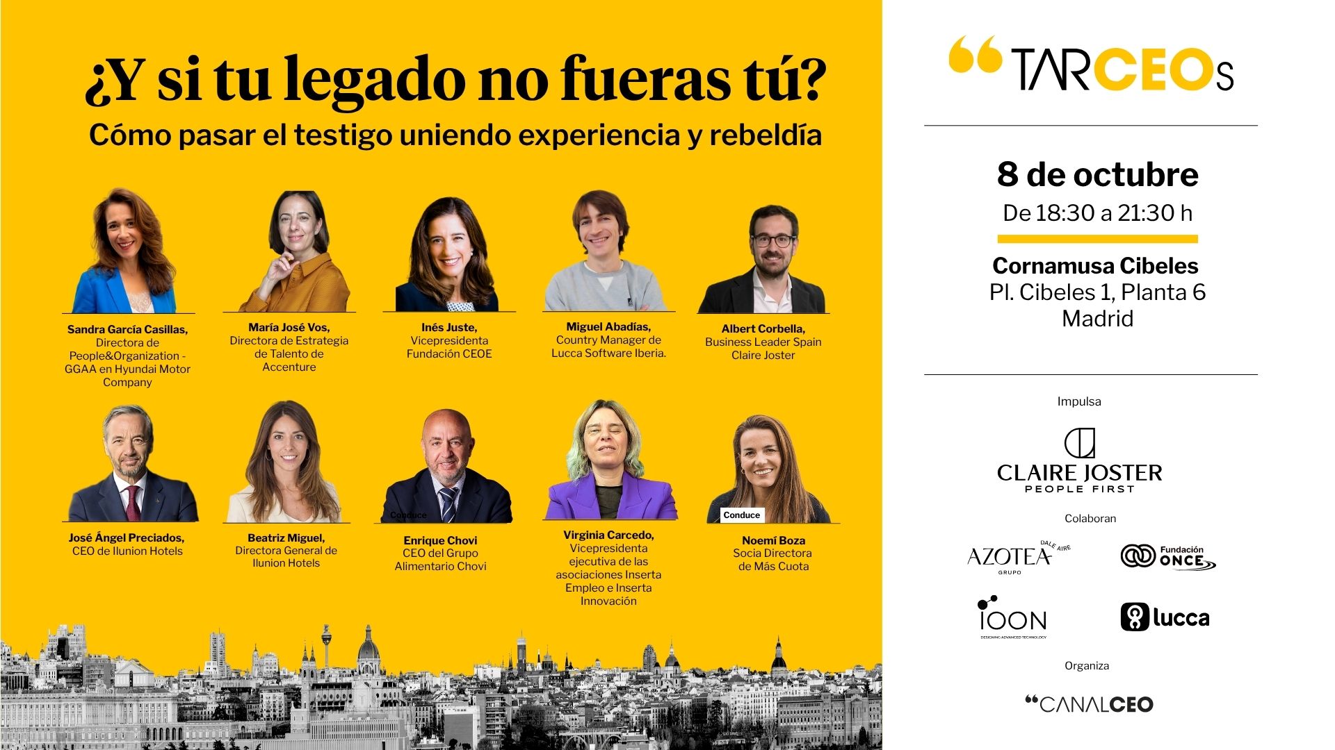 8 de octubre: el último TARCEO del año te espera en Cibeles