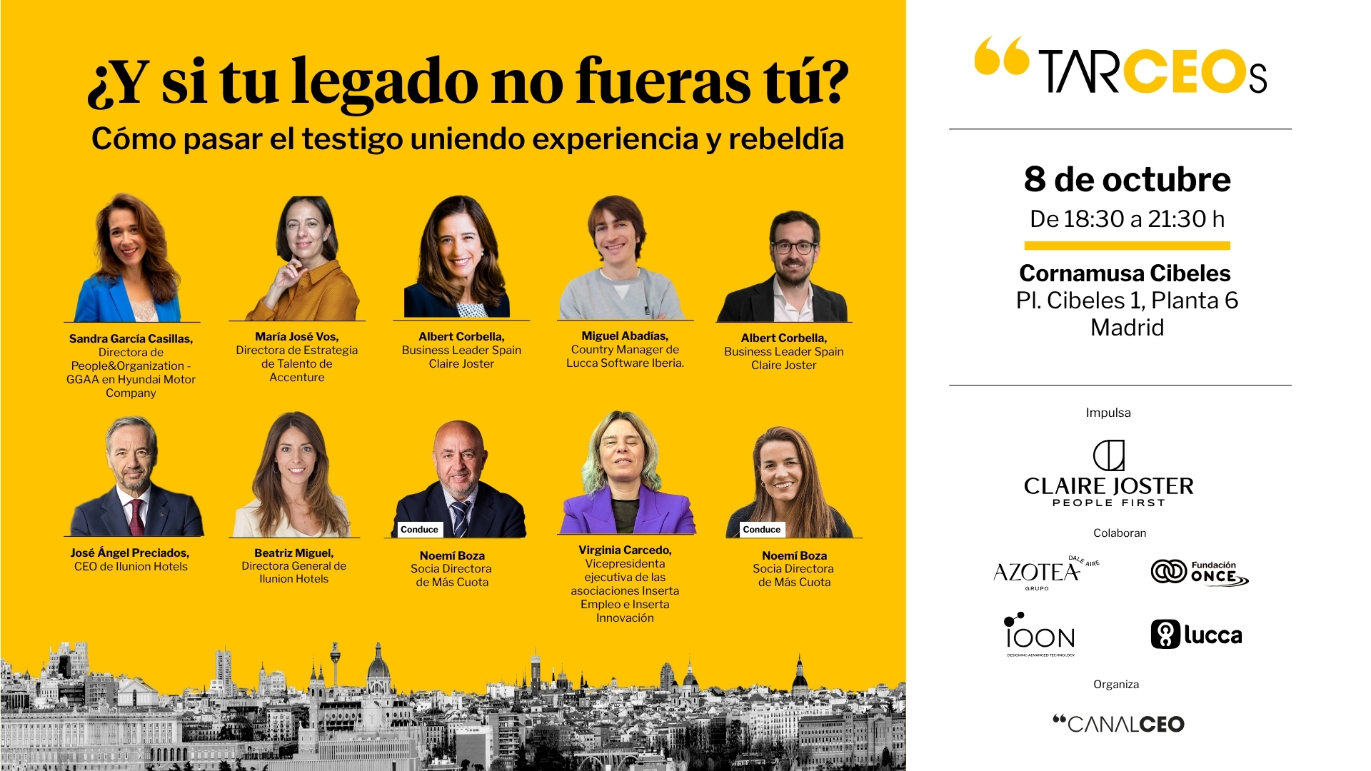 8 de octubre: el último TARCEO del año te espera en Cibeles